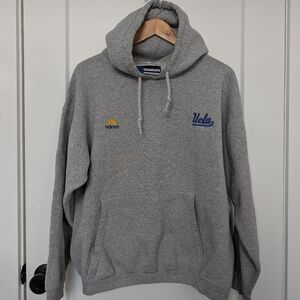 UCLA Women's L Adidas Gray and Blue Hoodie